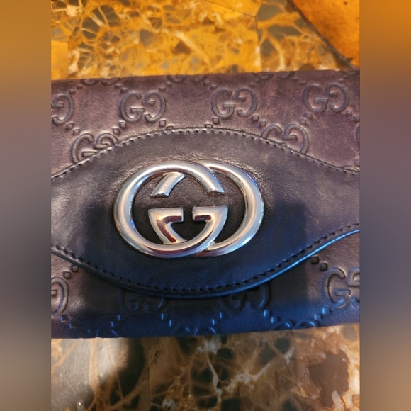 Gucci Guccissima long leather wallet - Picture 5 of 9